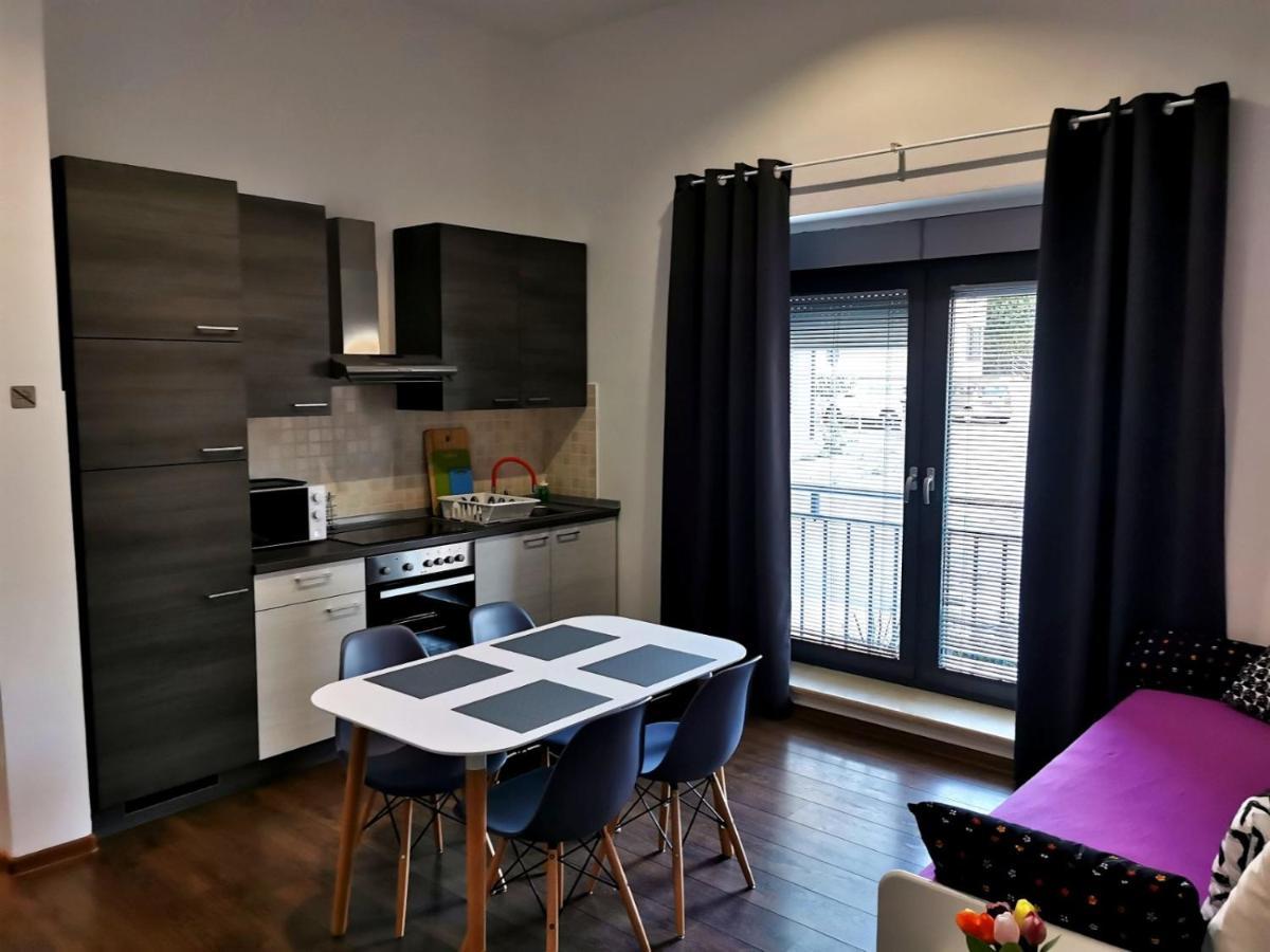 Blue Apartment Umag Bagian luar foto